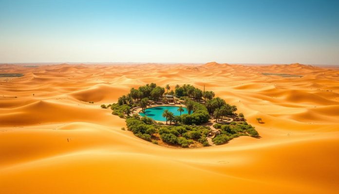 ما هي الواحات (oases) وكيف تتكون في الصحاري؟ | المدونة العربية