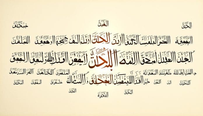 أسماء الله الحسنى بالترتيب