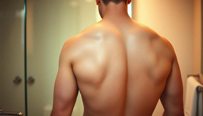 أسهل طريقة لإزالة شعر الظهر