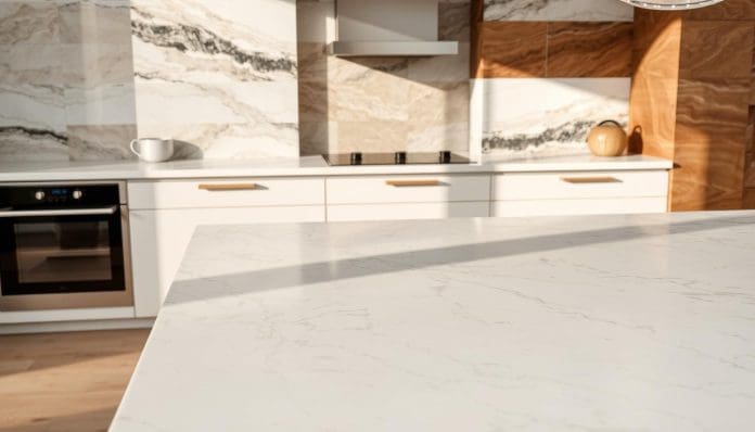 أنواع رخام المطابخ