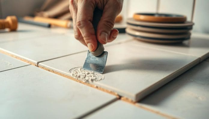 إزالة الغراء عن السيراميك