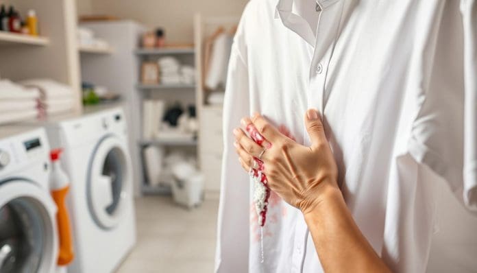 إزالة بقع الدم من الملابس البيضاء