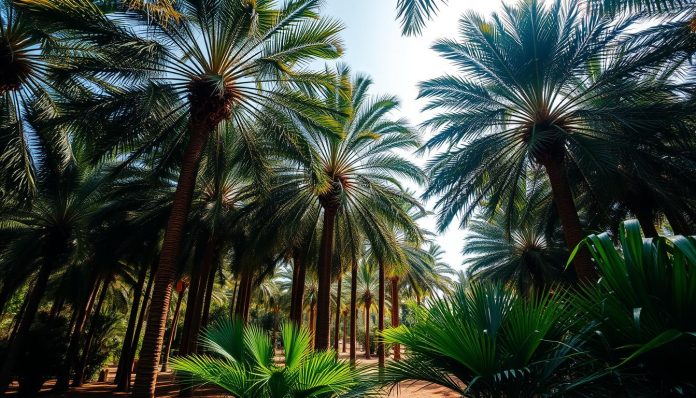 اشجار النخيل