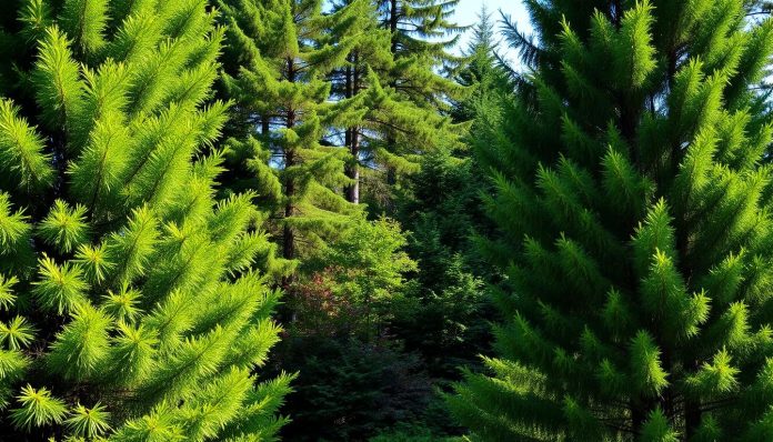 اشجار دائمة الخضرة