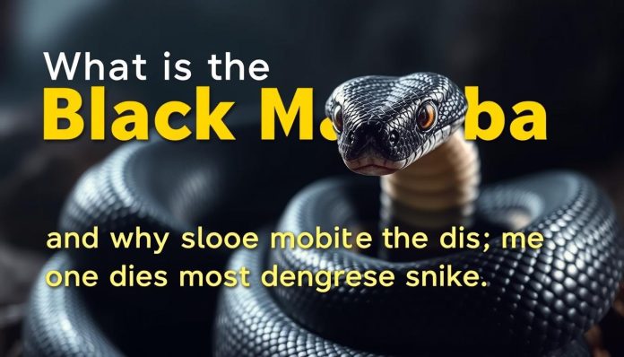 افاعي مامبا سوداء