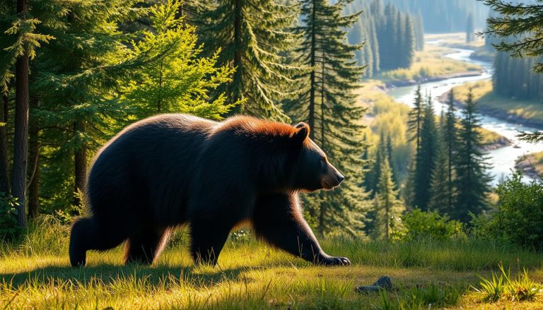 ما هو الدب الأسود (black bear) وأين ينتشر؟