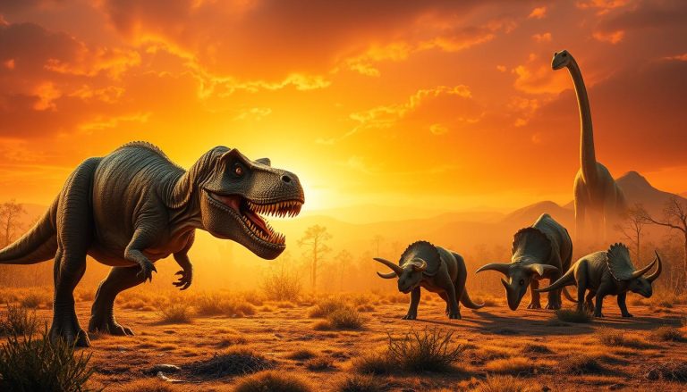 ما هي الديناصورات (dinosaurs) وفي أي حقبة جيولوجية سادت؟