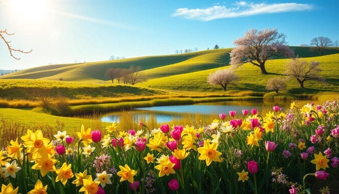 الربيع فصل الجمال والبهجة