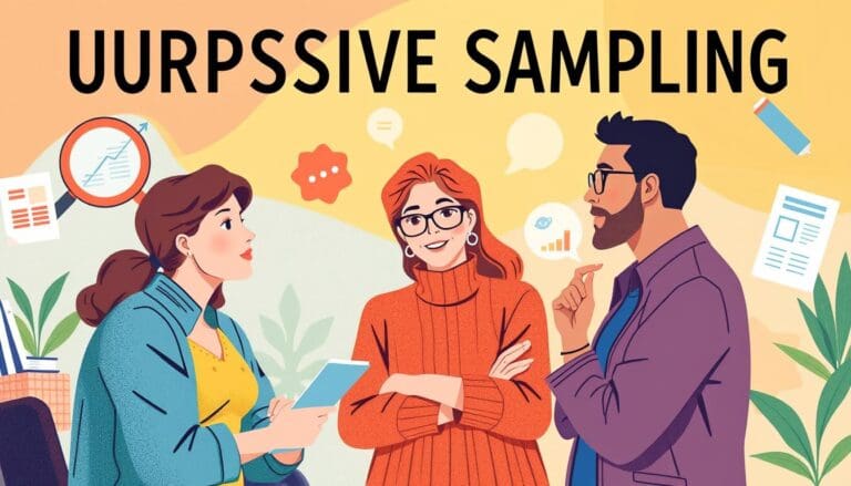 مزايا وعيوب العينة المستندة إلى المقصود (Purposive Sampling) مقارنةً بالعينات الأخرى؟