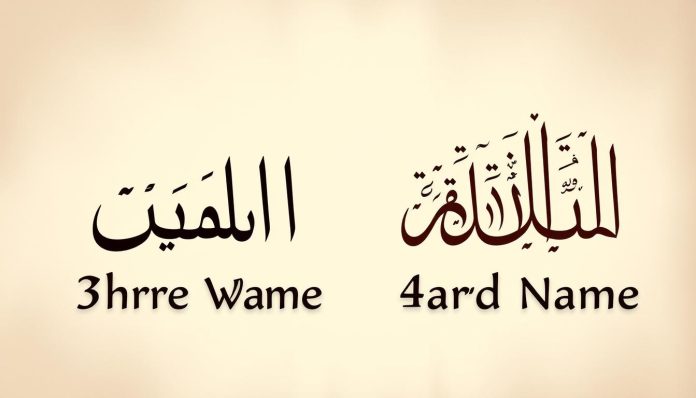 الفرق بين الاسم الثلاثي والرباعي