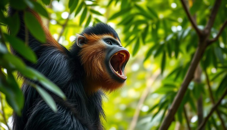 ما هو القرد العواء (howler monkey) وبماذا يشتهر صوته؟