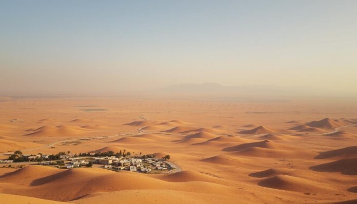 المسافة بين القريات وعمان