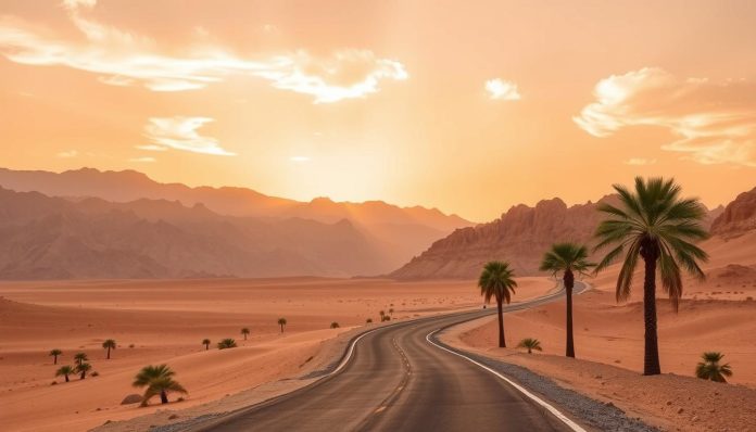 المسافة بين جدة ومنفذ الوديعة