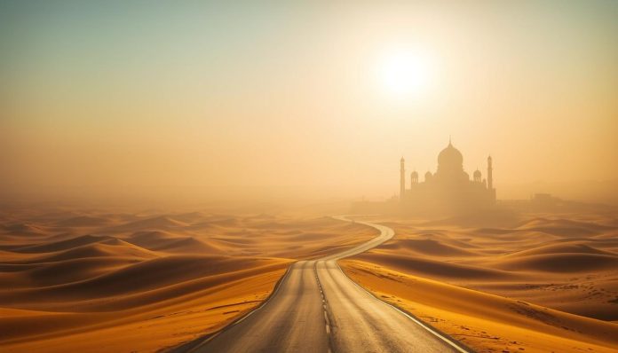 المسافة بين مكة ورنية