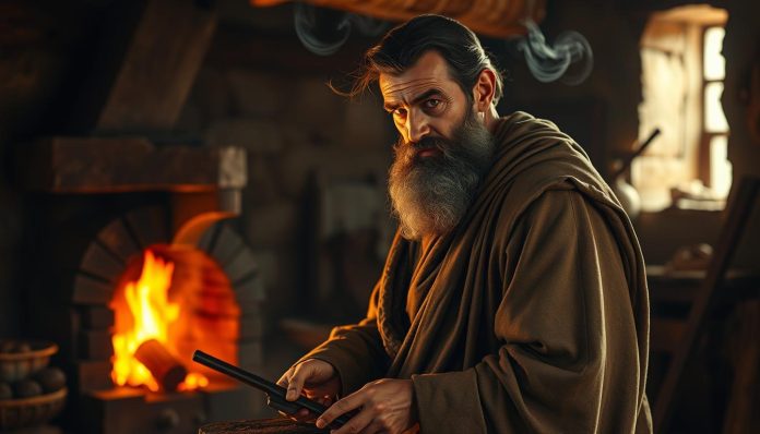 النبي الذي عمل حدادًا