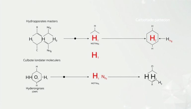 ما هو دور الهيدروجين (hydrogen) في تكوين الكربوهيدرات (carbohydrates) والماء (water)؟