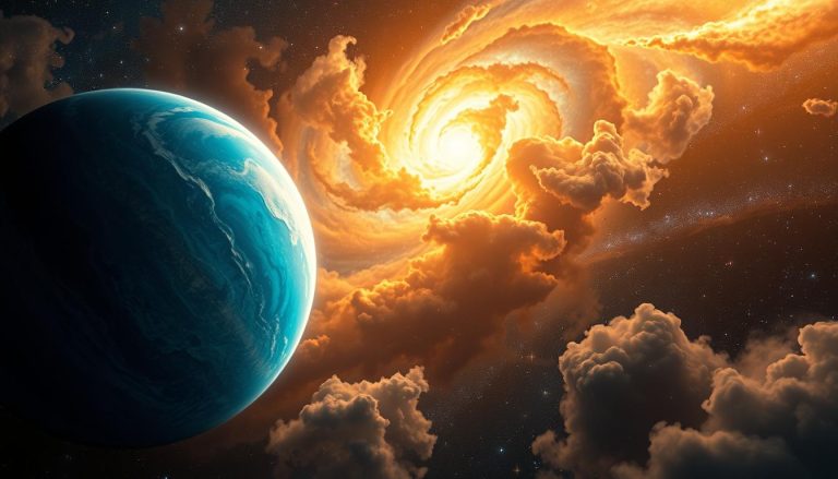 ما هو عنصر الهيليوم (helium) وأين يوجد بوفرة (مثل الكواكب العملاقة giant planets)؟