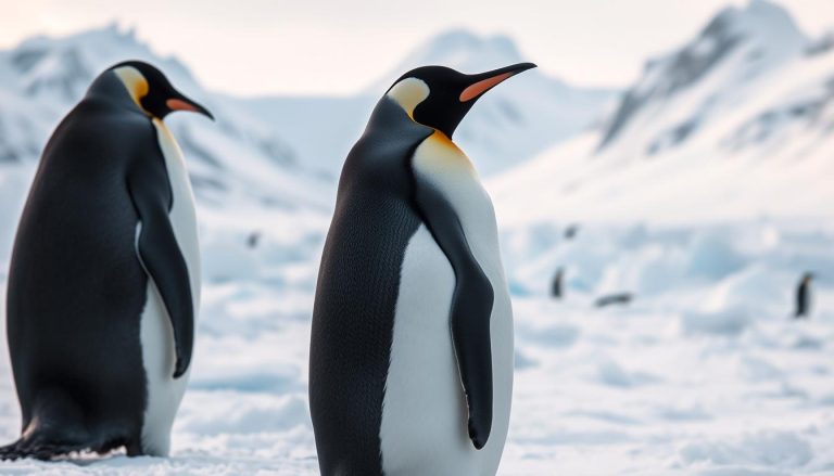 ما هو البطريق الإمبراطور (emperor penguin) وأين يتكاثر؟