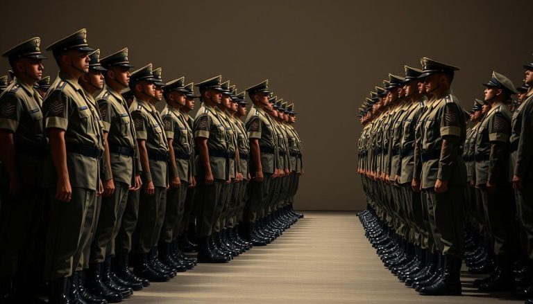 ما هي آلية تحديد الأنشطة القائمة على الانضباط العسكري