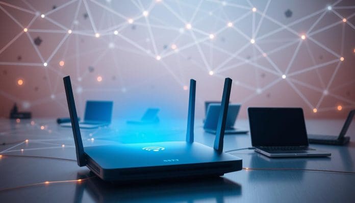 تعريف الشبكة اللاسلكية