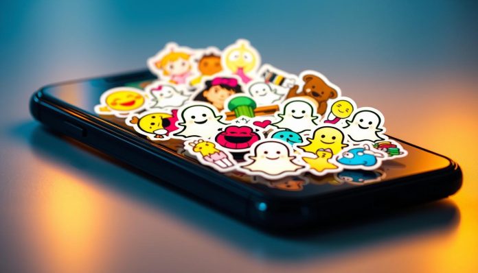 حفظ ملصقات السناب للواتس