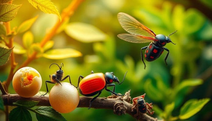 خنفساء حياة