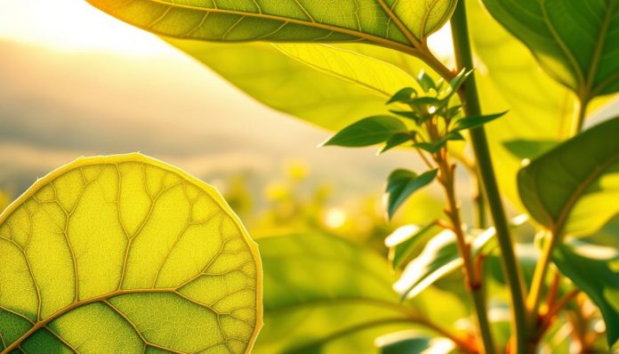 دور الأوراق في حياة النبات