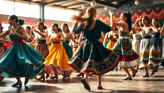 رقصات شعبية