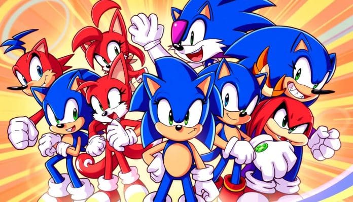 شخصيات كرتون سونيك