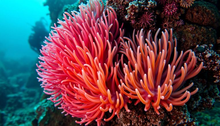 ما هي شقائق النعمان البحرية (anemones) وإلى أي شعبة من الحيوانات تنتمي؟