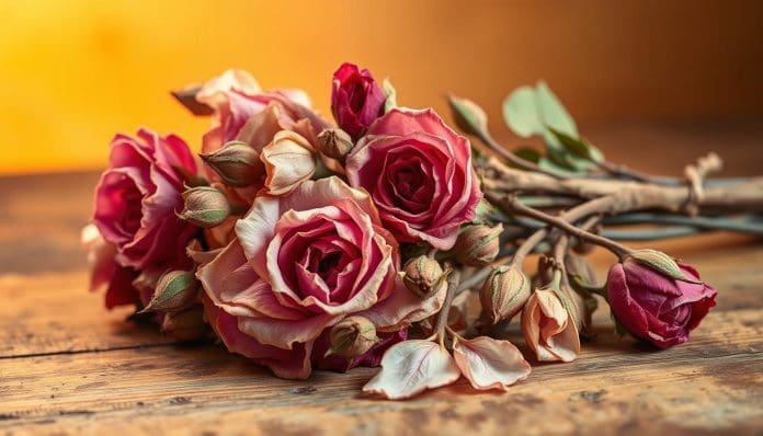 طرق تجفيف الورد الطبيعي