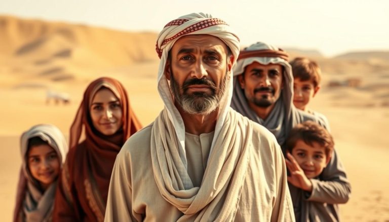 كم عدد أبناء خلف بن هذال