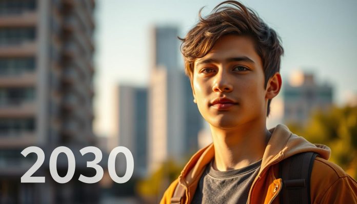 عمر مواليد 2007 في 2030