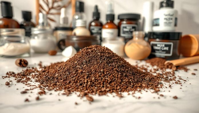 فوائد بقايا القهوة للوجه