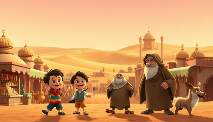 قصة أول فيلم كرتون عربي