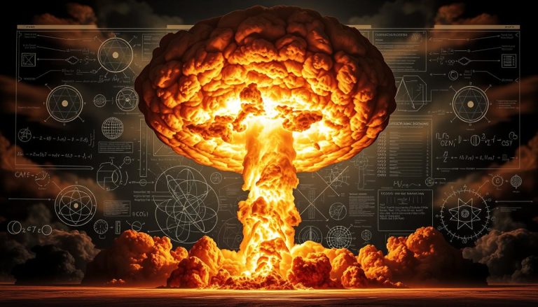 ما هي القنبلة الذرية (atomic bomb) وما هو المبدأ الفيزيائي وراء عملها؟