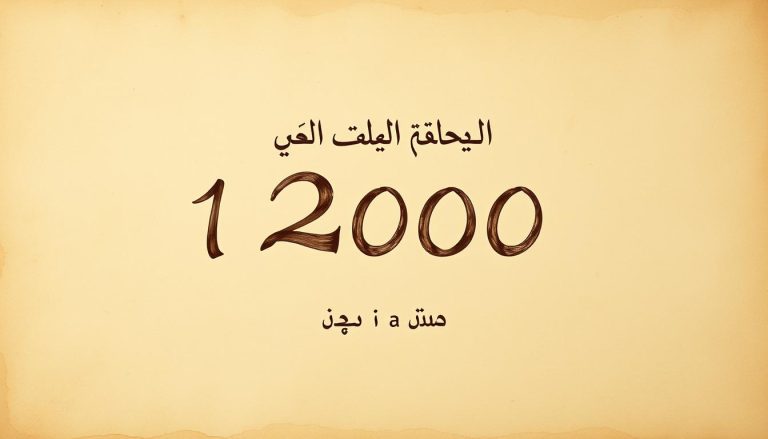 كيف تكتب اثنا عشر ألف