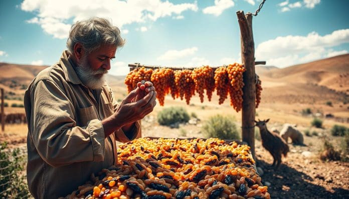 كيف يصنع الزبيب