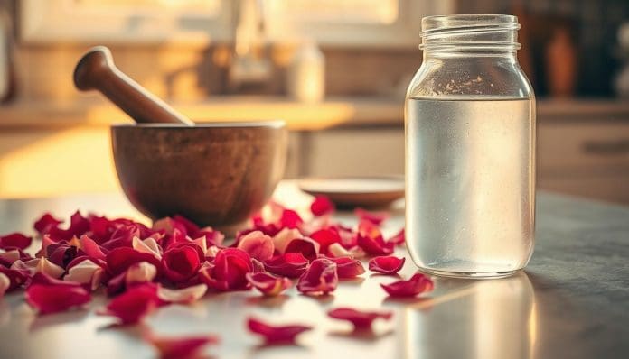 كيفية تحضير ماء الورد في المنزل