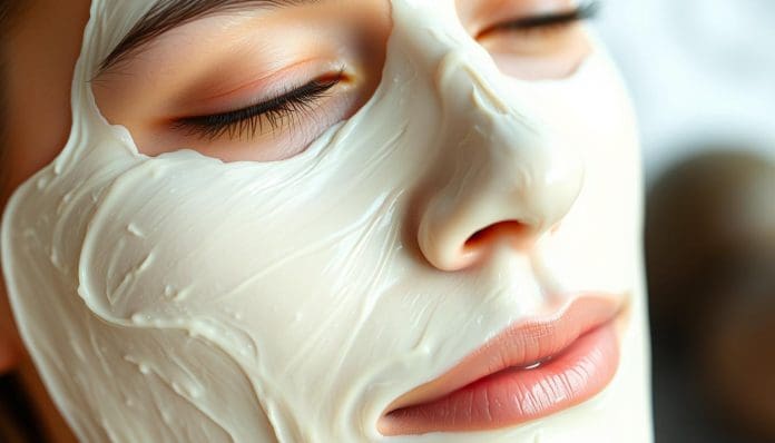 ماسك للوجه الجاف