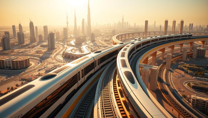 مترو من دبي إلى أبوظبي