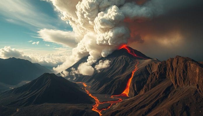 مخاطر البراكين