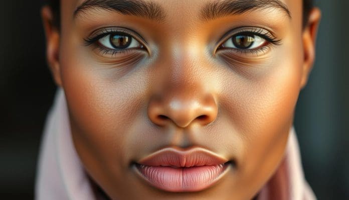 معرفة لون اندرتون البشرة