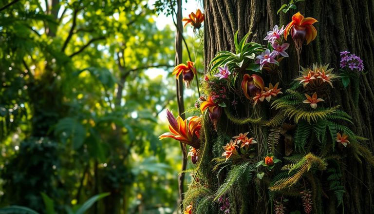 ما هي النباتات الهوائية أو العالقة (epiphytes) وكيف تحصل على الماء والمغذيات؟