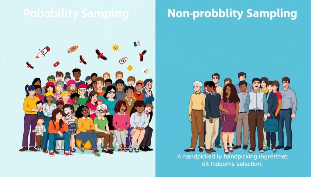 أخذ العينات الاحتمالية والغير احتمالية أخذ العينات الاحتمالية والغير احتمالية
