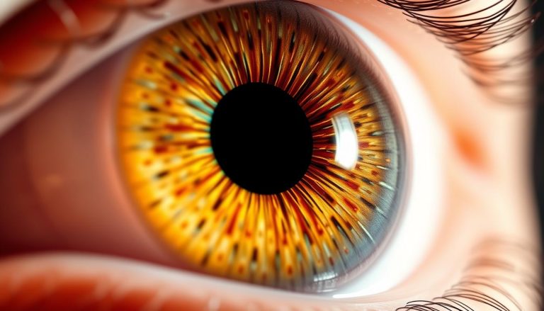 ما هو الجزء من العين الذي يتحكم في حجم البؤبؤ (pupil)؟