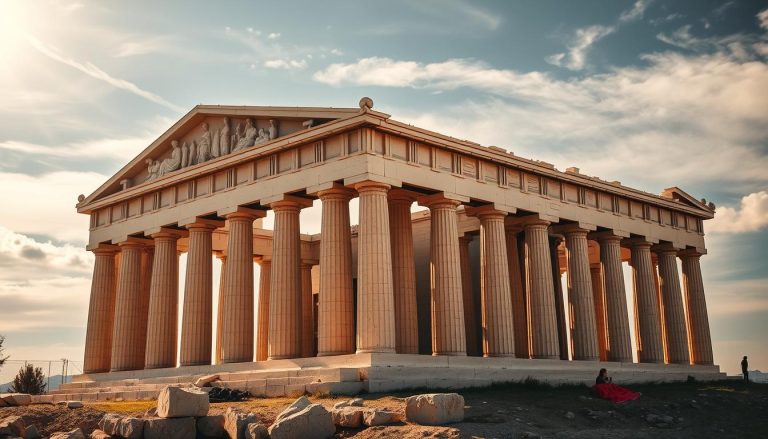 ما هو البارثينون (Parthenon)، وأين يقع، ولأي إلهة يونانية كان مخصصاً؟