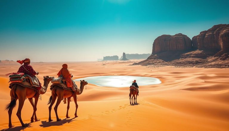 ما هي العلاقة بين البدو والصحراء في شبه الجزيرة العربية وشمال إفريقيا؟