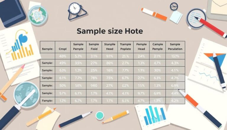كيف يساعد استخدام جداول حجم العينة، مثل جدول كريجسي ومورغان، في تحديد الحجم المناسب للعينة؟