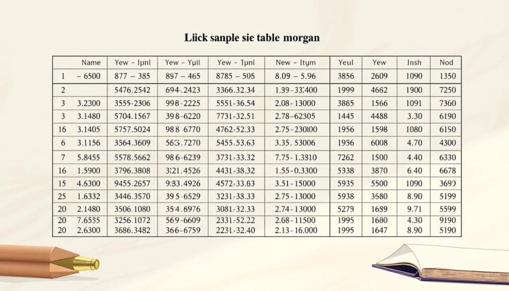 جدول كريجسي ومورغان جدول كريجسي ومورغان